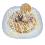 Milky Bar Belgian Waffles 