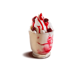 Strawberry & Raspberry Sundae 